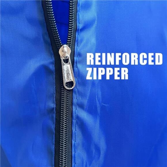 100L Extra Large Storage Bags Moving Bags with Zippers Handles Storage Totes Blu - Picture 5 of 7